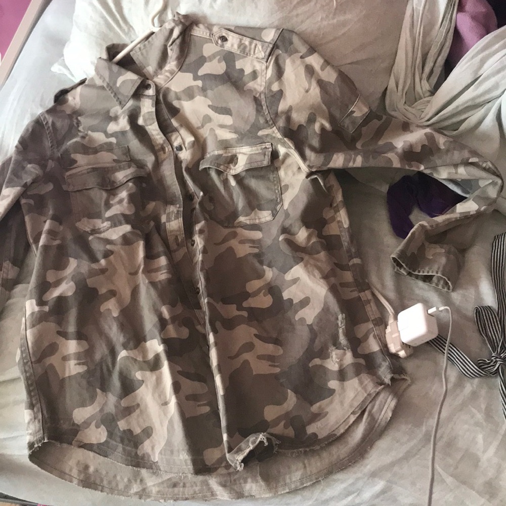 Camo Jacket, only work once or twice!